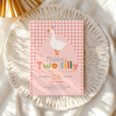 Meisjes Roze Gans Eerste Verjaardag Tijd Capsule K Kaart