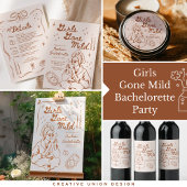 Girls Gone Mild Bachelorette Party Canvas tassen