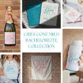 Girls Gone Mild - Aangepaste Bachelorette Design T Wandkleed