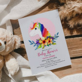 Meisjes Schattige Regenboog Eenhoorn en Naam Kinde Kussen