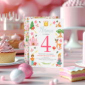 Meisjes Roze Prinses Sprookje Verhaal Kinder Monog Fleece Deken