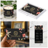 Glam Box Logo Monogram Raamsticker