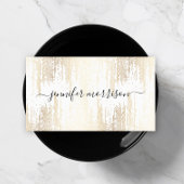 Glam Script Gold Confetti Rain Loyalty