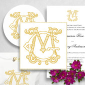 BEWERKBARE KLEUREN GM Monogram MG Monogram Sticker