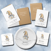 Gnome Bled met liefdeskerst op maat Vierkante Sticker