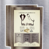 Goud, Zilver - Messing Modern Ronde Sticker