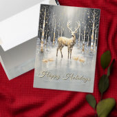 Gouden Kerst Rendier Weefsel Papier (Personaliseer de collectie van deze zelfstandige maker.)