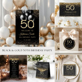 Glam Gold Diamonds 50th Birthday Party Spandoek