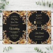 Elegante goud kader planner (Personaliseer de collectie van deze zelfstandige maker.)