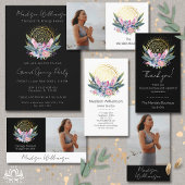 Gold Mandala Pink Crystals Spa Spiritueel Dank u Visitekaartje