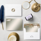 Goud Bloemen Lijst Planner (Personaliseer de collectie van deze zelfstandige maker.)