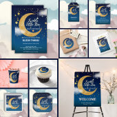 Gold Twinkle Little Star Dromerig Baby shower Servet