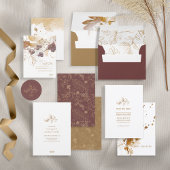 Golden Autumn Splash Vrijgezellenfeest ID655 Kaart