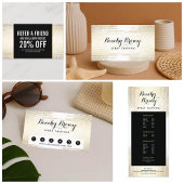 Golden Bronze Confetti Stippen Cadeaubon