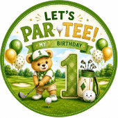 Golf 1e Verjaardag Servet