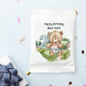 Golfer 2e verjaardag cadeaupapier