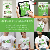 Golf Eerste Verjaardag Schattige Gepersonaliseerde Golfhanddoek