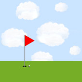 Golf Event Tafelkleed