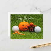 Ik vond deze Humerus Bone Halloween grapgolfer Briefkaart