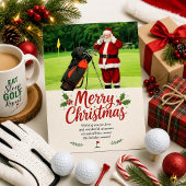 Gepersonaliseerde kerstvakantie golfballen