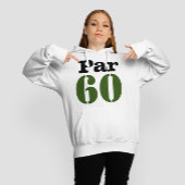 Golf 60e verjaardag met golfkar naar golfer cadeaupapier