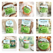 Green Hole-in-One Golf 1e verjaardag Par-t-shirt F Kaart