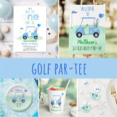 Hole in één Golf eerste geboorte Par-t-shirt Papieren Bekers