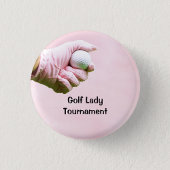 Golf Save the Date Party for women golfer party Uitnodiging Briefkaart