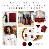 Good Bye 20s Vrouwelijke minimalistische moderne t Trui