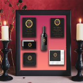 Prachtig Gotische bruiloft Bedankdoosjes