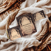 Gothic Arch Midnight Birthday Kaart