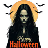 Gothic Halloween Witch T-shirt