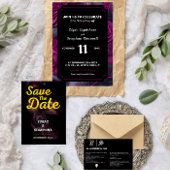 Gotische Embleem Zwart en Goud Ronde Sticker