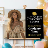 En zo begint het avontuur - het moderne Afstuderen Inpakpapier Vel