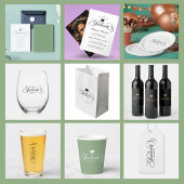 Afstuderen zwarte scripttypografie t-shirt