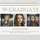 Klasse van 2025 Rode en Blauwe Tassel Papieren Bekers