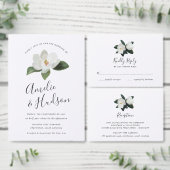 Uitnodiging voor het huwelijk van Grandiflora (Personaliseer de collectie van deze zelfstandige maker.)