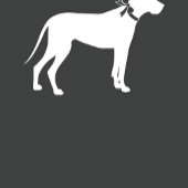 Great Dane Dog Baby shower Puppy Grey Romper