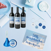 Olive 50e Griekse Verjaardagsfeestuitnodiging Kaart