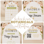 Foster Care Douche Groene en Bruine Botanicals Kaart