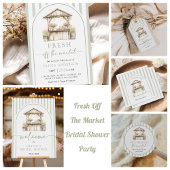 Green Fresh Off The Market Bridal Shower Cadeaulabel