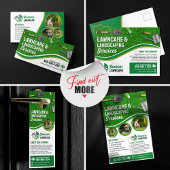 Groene Lawncare Landscaping Tuin Lawn Care Maaien Flyer