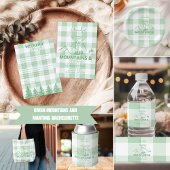 Groene bergen en Martinis Bachelorette Kaart