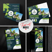 Groene dakbedekking diensten Reparaties, Installat Flyer