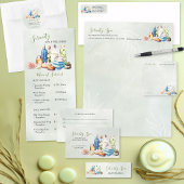 Groene Waterverf Dag Spa en Wellness Wifi Reclamebord Met Voetstuk