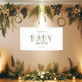 Greenery Eucalyptus Boy Baby shower Uitnodiging Briefkaart