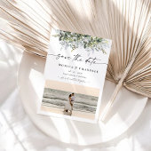 Groen Kruiden Bruiloft Behuizing Kaart