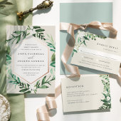 Greenhouse | Botanische bruiloft met Waterverf van Kaart