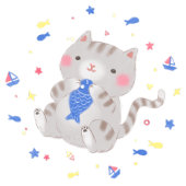 Cat's Dream Fantasy Illustration Kaart