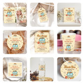 Groovy Retro Regenboog 1e Verjaardagsfeestfoto Bedankkaart